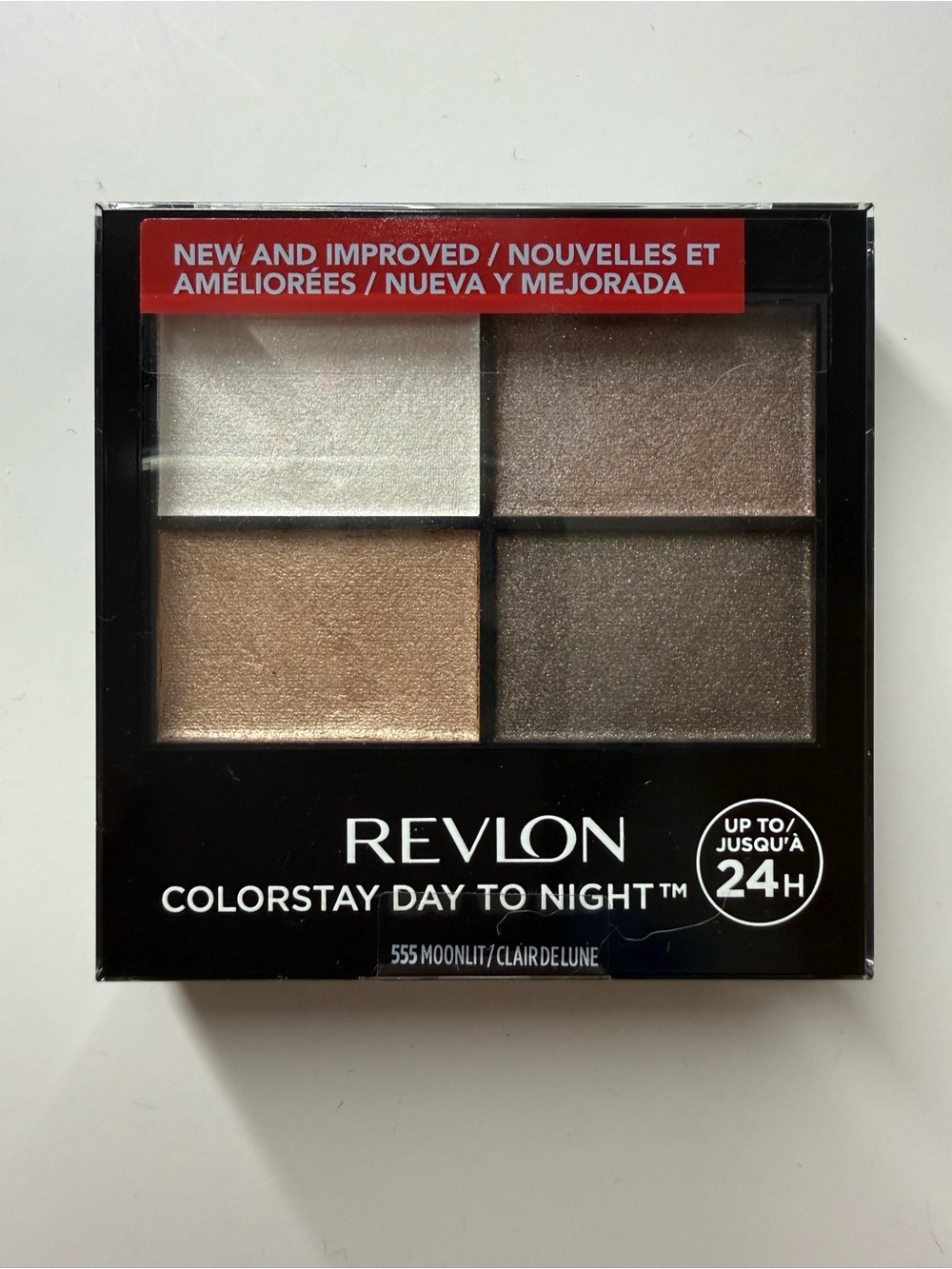 Revlon ColorStay Day To Night Eyeshadow Quad 555 Moonlit Shimmer 0.16 oz